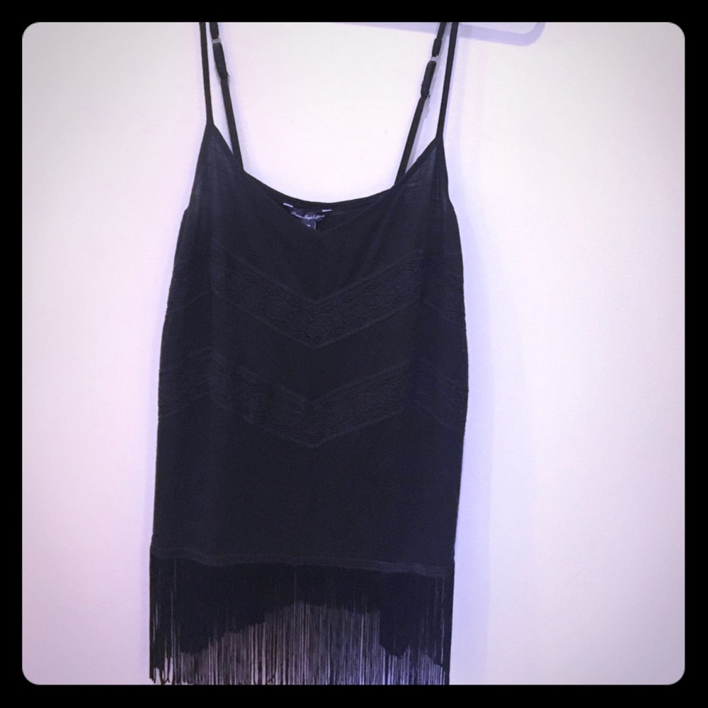 American eagle fringe tank top